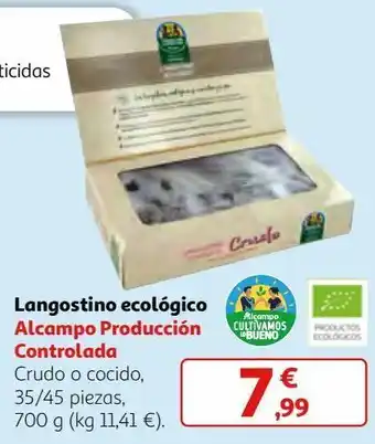 Alcampo Langostinos oferta