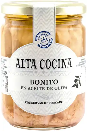 Alcampo Bonito del norte en aceite de oliva alta cocina oferta