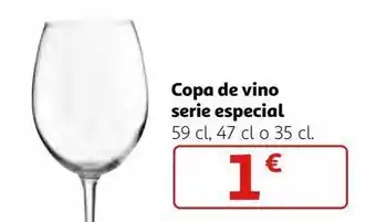 Alcampo Copa de vino oferta