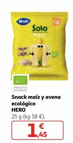 Alcampo Snacks hero oferta