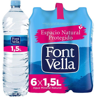 Alcampo Agua mineral font vella oferta