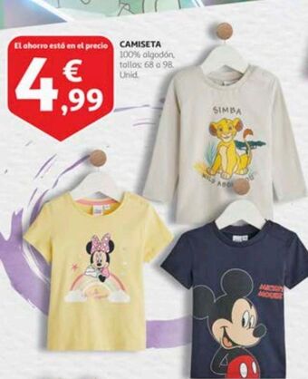 Alcampo Camiseta disney oferta