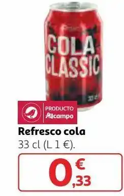 Alcampo Refresco de cola alcampo oferta