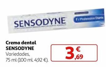 Alcampo Crema dental sensodyne oferta