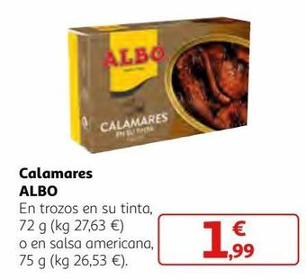 Alcampo Calamares albo oferta