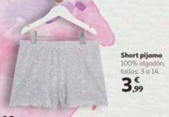 Alcampo Short pijama oferta
