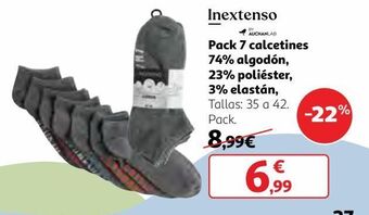 Alcampo Calcetines inextenso oferta