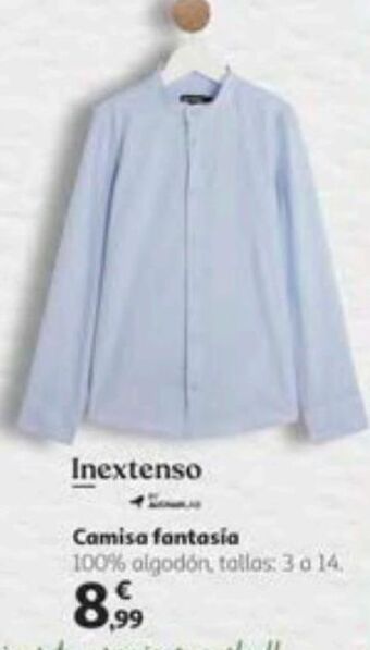 Alcampo Camisa inextenso oferta