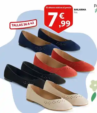 Alcampo Bailarinas oferta