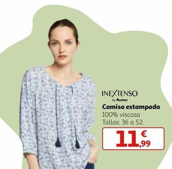 Alcampo Camisa inextenso oferta