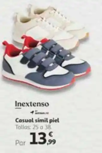 Alcampo Zapatos inextenso oferta