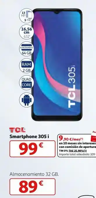 Alcampo Smartphones tcl oferta