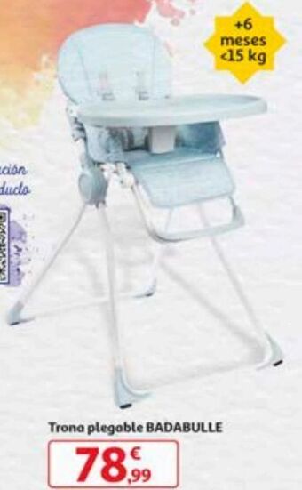 Alcampo Trona plegable oferta