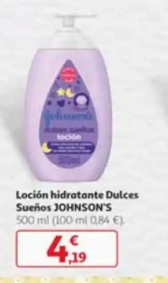 Alcampo Loción hidratante johnson's oferta