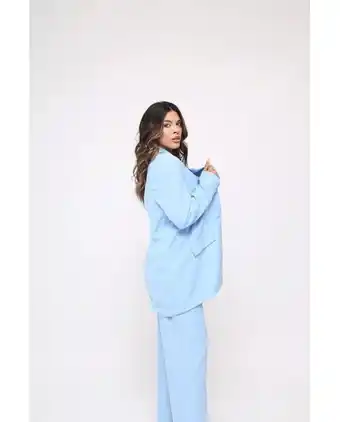 New Blanco Blazer básica oversize oferta