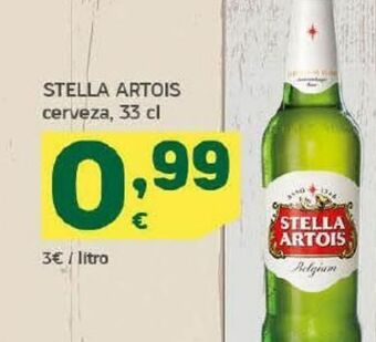 HiperDino Cerveza stella artois oferta