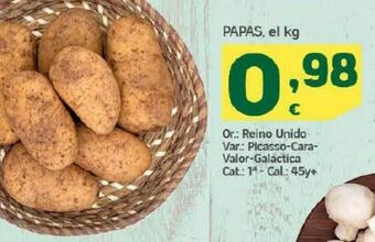 HiperDino Papas oferta