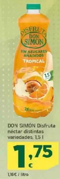 HiperDino Disfruta nectar distintas variedades don simon oferta