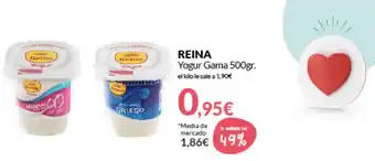 PrimaPrix Reina Yogur Gama 500gr. oferta