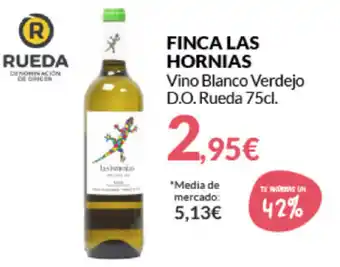 PrimaPrix Finca Las Hornias Vino Blanco Verdejo D.O. Rueda 75cl. oferta