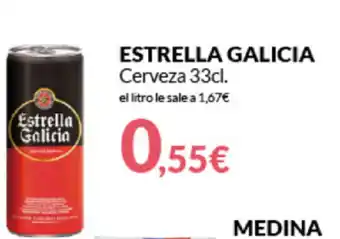 PrimaPrix Estrella Galicia Cerveza 33cl oferta