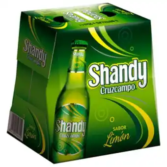 Plenus Supermercados Cerveza shandy sabor limón p6x25cl oferta