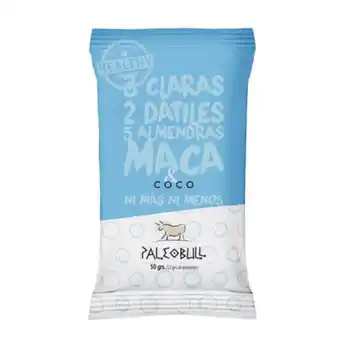 NutriTienda Paleobull barrita de coco y maca 1 barrita de 50g oferta