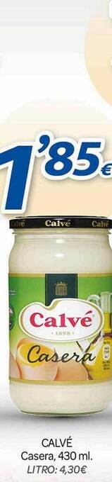 Alsara Supermercados Calvé casera oferta