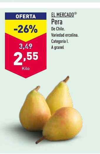 ALDI El Mercado Pera oferta