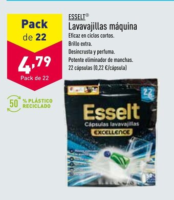 ALDI Esselt Lavavajillas Máquina oferta