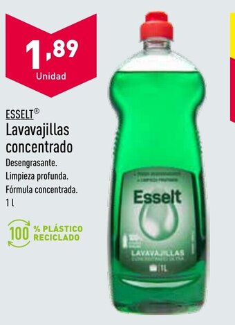 ALDI Esselt Lavavajillas Concentrado oferta