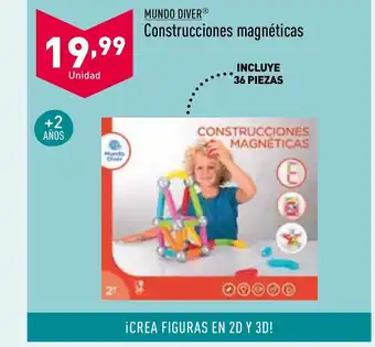 ALDI Mundo Diver Construcciones Magnéticas oferta