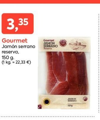 Suma Supermercados Gourmet Jamón Serrano Reserva oferta