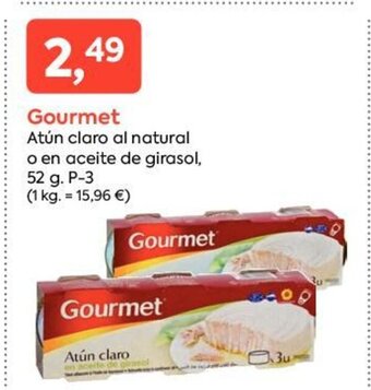 Suma Supermercados Gourmet Atún Claro Al Natural o En Aceite De Girasol oferta