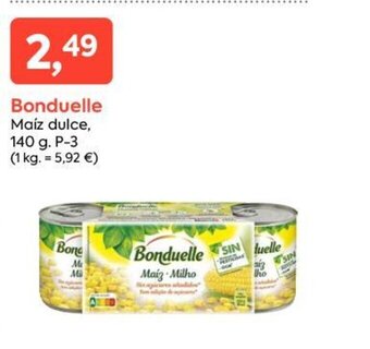 Suma Supermercados Bonduelle Maíz Dulce oferta