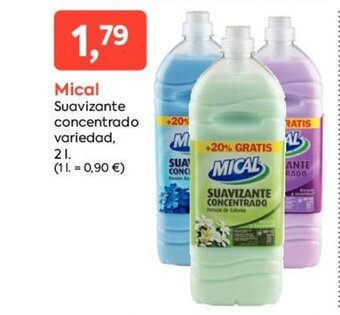 Suma Supermercados Mical Suavizante Concentrado oferta