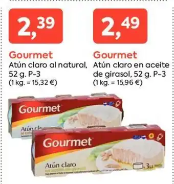 Suma Supermercados Gourmet Atún Claro Al Natural oferta