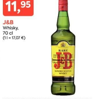 Suma Supermercados J&B Whisky oferta