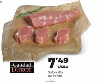 Supermercados Lupa Solomillo De Cerdo oferta