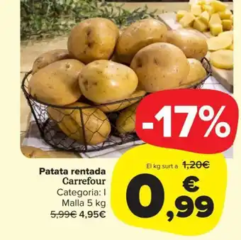 Carrefour Patata Rentada Carrefour oferta
