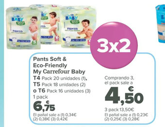 Carrefour Pants Soft & Eco-Friendly My Carrefour Baby oferta