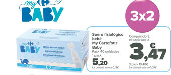 Carrefour Suero Fisiologico Bebé My Carrefour Baby oferta