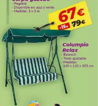 Embargos a lo bestia Columpio Relax 140 x 110 x 153 cm oferta