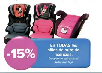 Carrefour En Todos Las Sillas de Auto De Licencias oferta