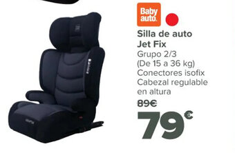 Carrefour Silla de Auto Jet Fix oferta