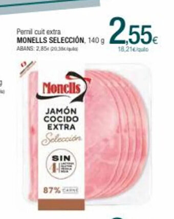Condis Pernil cuit extra monells selección oferta