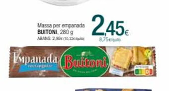Condis Massa per empanada buitoni oferta