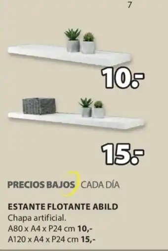 JYSK Estante Flotante Abild oferta