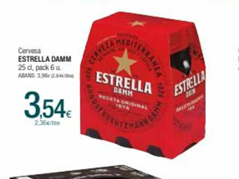 Condis Cerveza estrella damm oferta