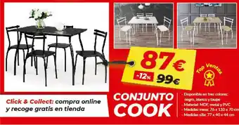 Embargos a lo bestia Conjunto Cook Top Ventas Disponsible en tres colores negro, blanco y taupe oferta